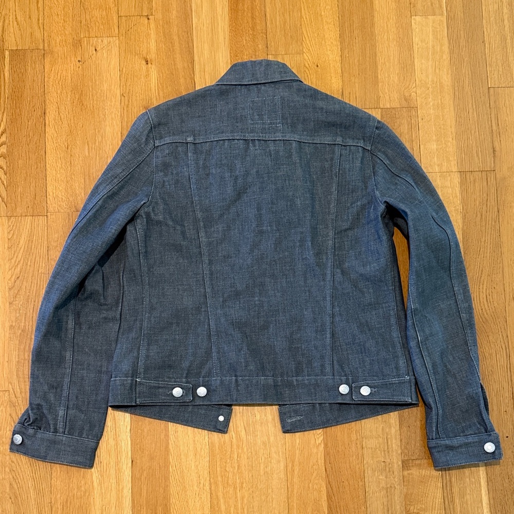Helmut Lang Vintage 1999 Classic Grey Denim Jacket - Picture 5 of 7